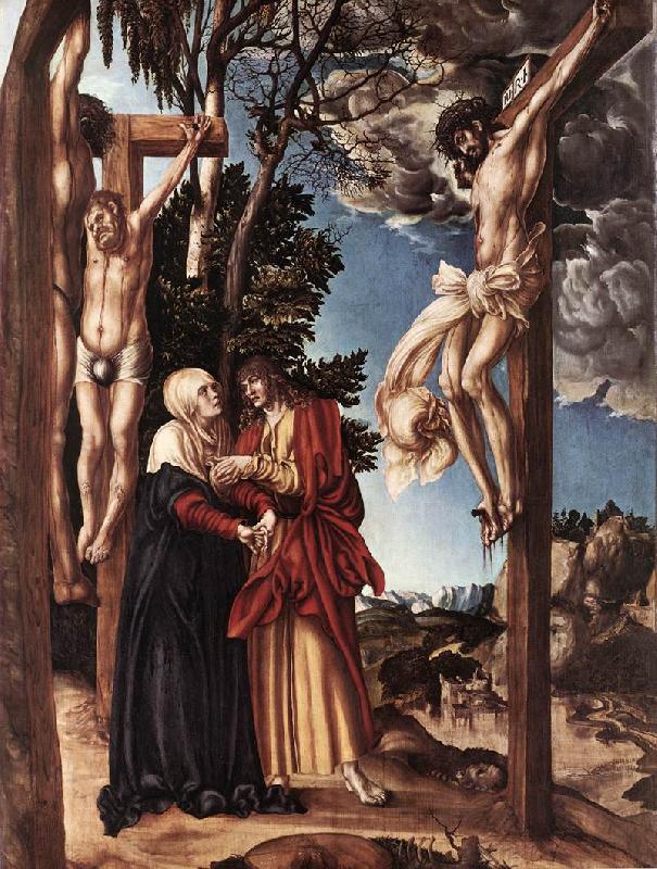 CRANACH, Lucas the Elder Crucifixion inso China oil painting art